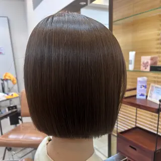 ミディアム カラー 阪田 真奈未のヘアスタイル