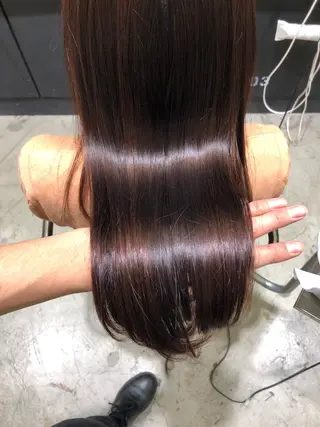 ロング カラー 舘野 太嘉宏のヘアスタイル