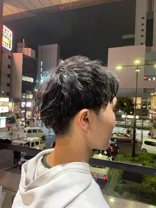 パーマ メンズ 松村紗奈/カット パーマ/モデル募集中のヘアスタイル