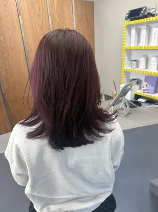 ロング カラー 誰よりも丁寧なカット 🍀小林輝のヘアスタイル