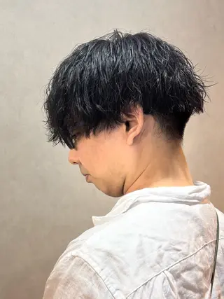 ショート パーマ メンズ mellow men 's MIZUKIのヘアスタイル