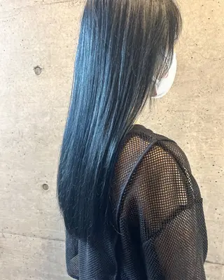 ロング カラー 後藤紗英/髪質改善 /オリーブベージュのヘアスタイル