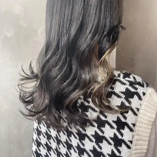 ロング 梅田美容室 山崎海波のヘアスタイル