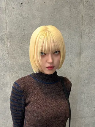 ショート JOY187inYU1L所属・韓国レイヤー kira🌛のヘアスタイル