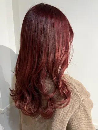 セミロング カラー 【ROA】 MISUZU✨のヘアスタイル