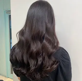 ロング 愛結 暖色カラー🎀🩰のヘアスタイル