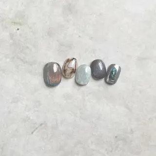 ネイル フリーランス¨̮⃝ ネイリストOKADAのネイルデザイン