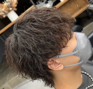 パーマ メンズ OVARL by apish所属・【メンズパーマ】 横田結希のヘアスタイル