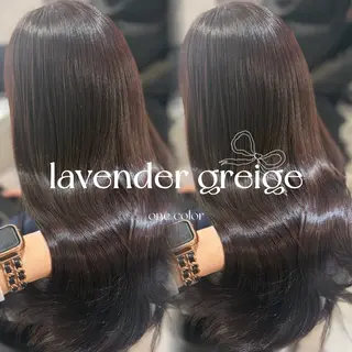 ロング ハイトーン/ベージュ 🤍reinaのヘアスタイル