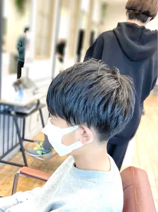 ショート メンズ キッズ 菅原 綾のヘアスタイル