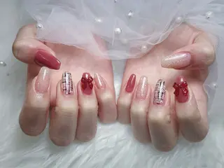 ネイル 【Eclat エクラ】nail&beauty所属・Eclat〔エクラ〕 MOEKA𝜗𝜚*のネイルデザイン