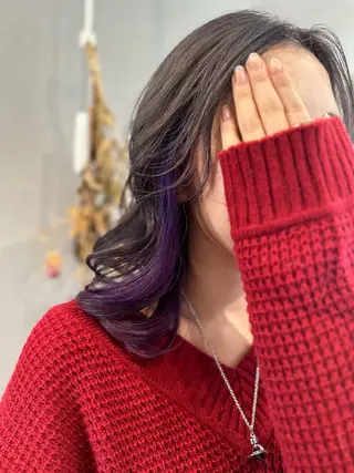 ミディアム カラー K Harukaのヘアスタイル