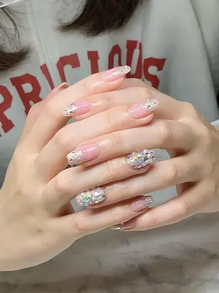 セミロング ネイル Nailsalon ARKαのネイルデザイン