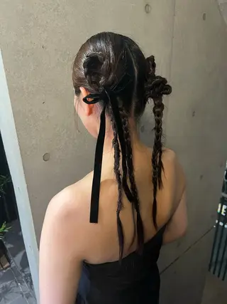 ロング yasuda juriのヘアスタイル