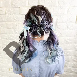 ロング ヘアアレンジ 『推し活』被らない ヘアアレンジのヘアスタイル