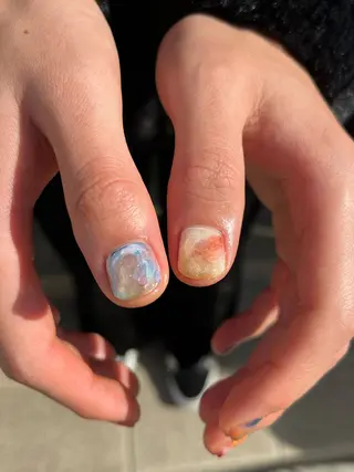 ネイル hiyori🫧 mieuxのネイルデザイン