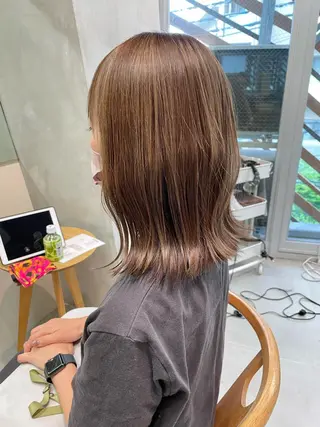 ミディアム mee.浦和店所属・浦和指名率No.1 ショート特化美容師のヘアスタイル