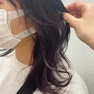 ミディアム MEI🎀垢抜けカラ ー🎀韓国styleのヘアスタイル