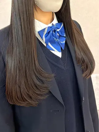 ロング ボブ/レイヤー/透明 感カラー/dai🌿のヘアスタイル