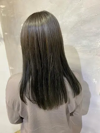 カラー LORE福岡天神 韓国/ブリーチのヘアスタイル