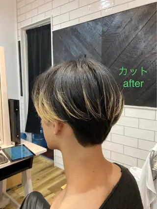 ショート メンズ JUNO HAIR SALON所属・RuCOR. yuriのヘアスタイル