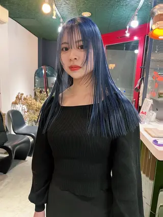 ロング カラー 🧡色落ちまで2度綺 麗なカラー🧡ヨシキのヘアスタイル