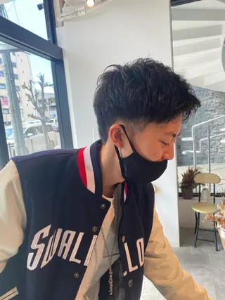 カラー メンズ オスズ 🎀´-のヘアスタイル