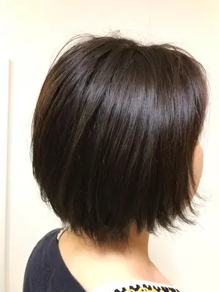 ミディアム カラー 横田 尚登のヘアスタイル