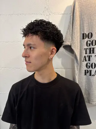 パーマ メンズ Goodplace&thing所属・堀 琉冴のヘアスタイル