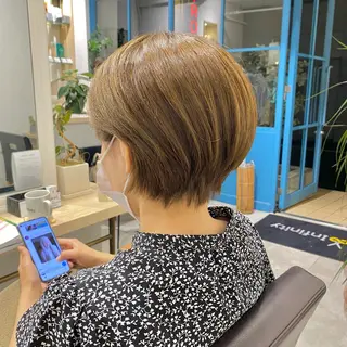 ショート カラー 北村 直人のヘアスタイル