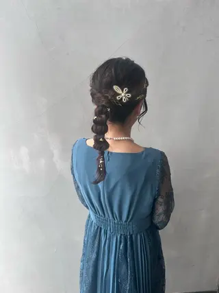 セミロング maoお洒落ヘア bob/艶カラーのヘアスタイル