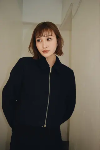 ミディアム THE  AGATA TOKYO所属・外国人風パーマ/デザ インカット🦕✨アミのヘアスタイル