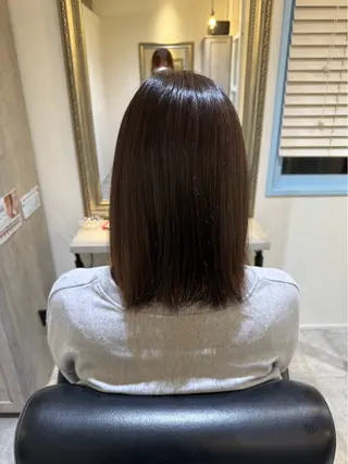 ミディアム カラー 艶髪カラー☘️ CHISATOのヘアスタイル