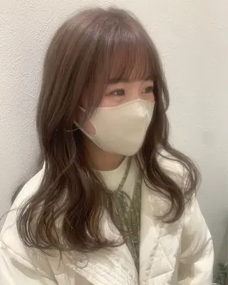 ロング カラー hub hair レイヤー/透明感のヘアスタイル