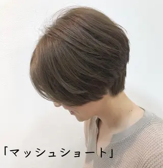 ショート 横浜ブリーチムラ直し ハイトーン/ブリーチのヘアスタイル