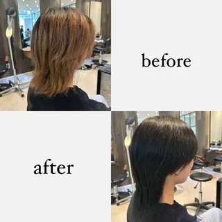 カラー メンズ 縮毛矯正/カット/ 韓国ヘア/蛯原🍤のヘアスタイル