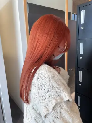 ミディアム カラー ヘアアレンジ アイブロウ ミニボブ/ブリーチ 🌈MISATOのヘアスタイル