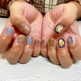 ネイル Hair salon Irie所属・與儀 知佳のネイルデザイン