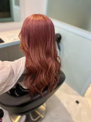 ミディアム カラー ヘアアレンジ 愛されカラー🩷 はるなのヘアスタイル