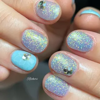 ミディアム ネイル richeri beautyのネイルデザイン
