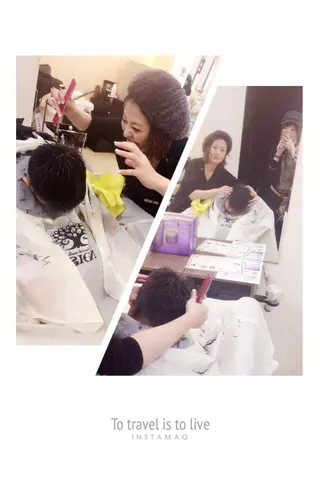 メンズ キッズ 西藤 葵のマツエク・マツパデザイン