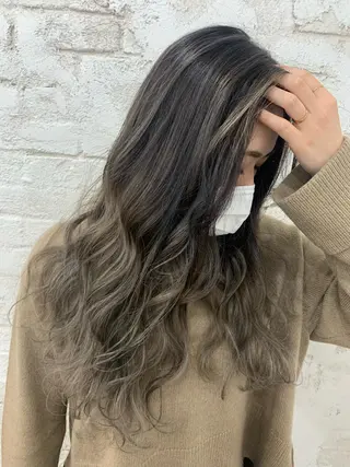 ロング カラー 🎀モテ髪ﾐﾙｸﾃｨ ｰ🎀yasunaのヘアスタイル