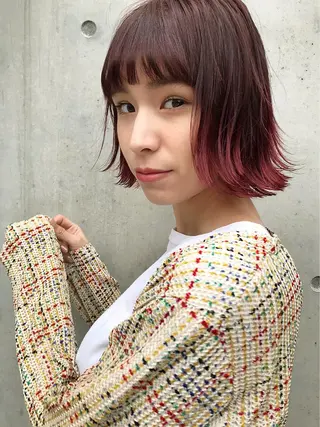 ショート カラー コジマ ダイスケのヘアスタイル