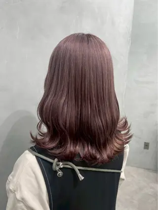 ロング カラー ハイトーンカラー🐬 えりかのヘアスタイル