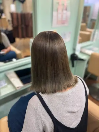 カラー 艶盛れ透明感カラー/ kanna🖤のヘアスタイル