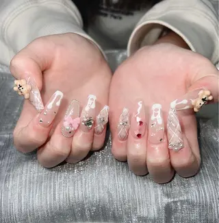 ネイル Lee Nails チップ長さだし専門店のネイルデザイン
