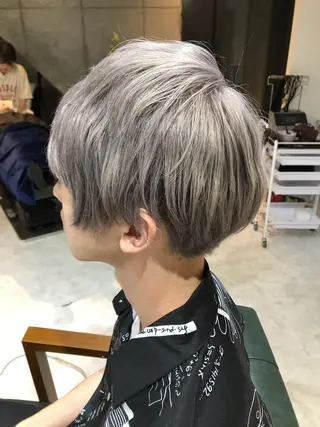 ショート ヘアアレンジ メンズ カラー 𝐑𝐈𝐍𝐊𝐀 🐣🩷のヘアスタイル