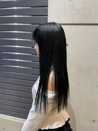 ロング アイブロウリフト パーマモデル/はなのヘアスタイル