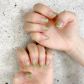 セミロング カラー パーマ ヘアアレンジ メンズ キッズ ネイル マツエク・マツパ Salon Ｋのネイルデザイン