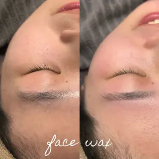 メンズ アイブロウ 眉毛&フェイス WAX専門ハルヒラリの眉毛・アイブロウイメージ